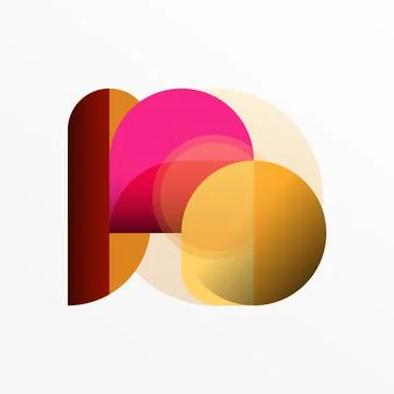 Round triangle shapes lines and circles. Geometric vector illustration for Illustrazione stock