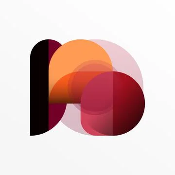 Round triangle shapes lines and circles. Geometric vector illustration for 스톡 일러스트