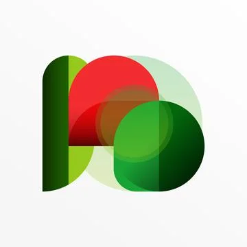 Round triangle shapes lines and circles. Geometric vector illustration for Stock Illustration