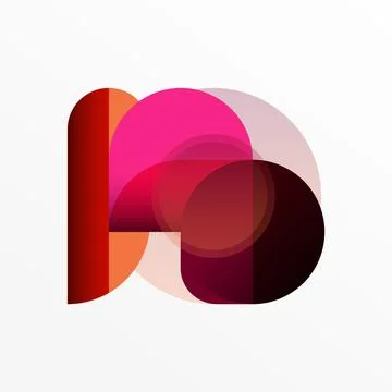 Round triangle shapes lines and circles. Geometric vector illustration for Stock Illustration