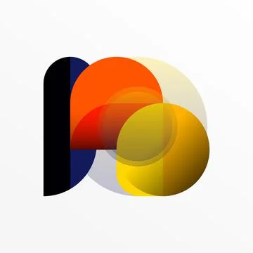 Round triangle shapes lines and circles. Geometric vector illustration for イラスト素材