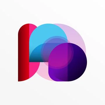 Round triangle shapes lines and circles. Geometric vector illustration for 스톡 일러스트