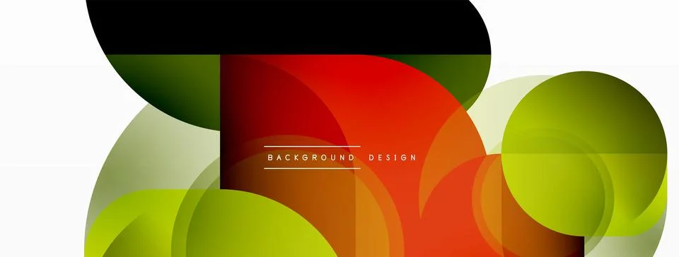 Round triangle shapes lines and circles. Geometric vector illustration for Illustrazione stock