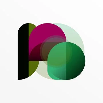 Round triangle shapes lines and circles. Geometric vector illustration for Illustrazione stock