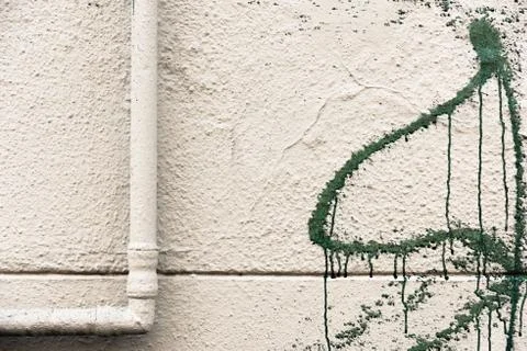 Round vs angular Foto stock