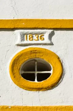 Round window Stock Photos