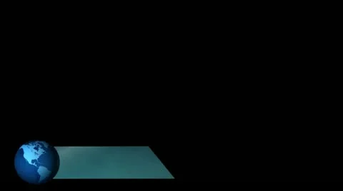 Round the World Lower Third Stock Footage 22239791