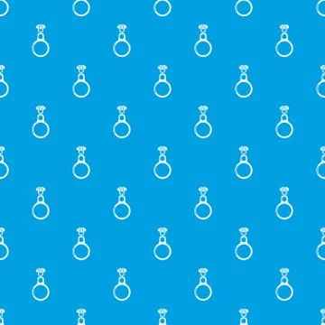 Round zip pattern vector seamless blue Stock Illustration