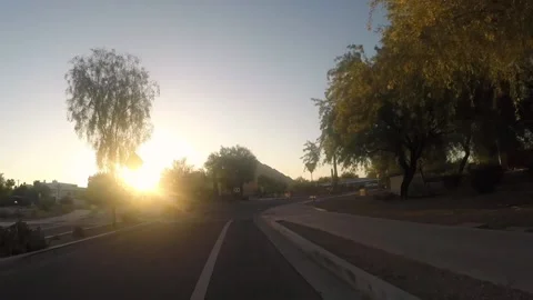 Roundabout Biking Stock Footage 130887428