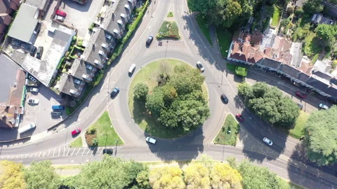 Roundabout, Chichester 動画素材 168418854