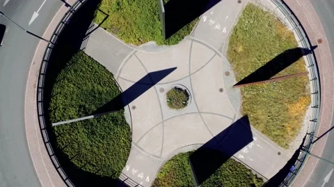 Roundabout Stock Footage 200139014