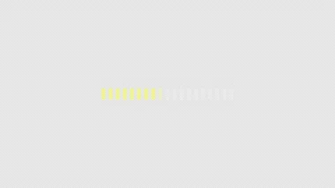 Rounded bar progress loader flat UI overlay element animation Stock Footage 337037630