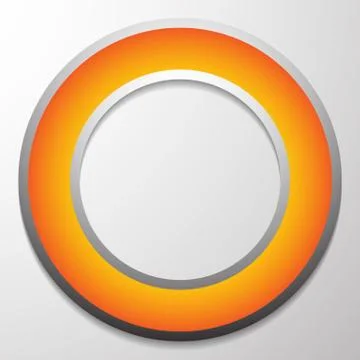 Rounded button, tag, label with blank, empty space Stock Illustration