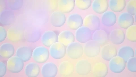 Rounded cones swaying seamless loop motion background Stock Footage 343898744