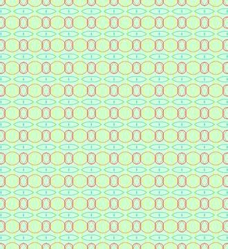 Rounded contour texture texture in mint air, aqua flash, sky neon, laser purple, Stock Illustration