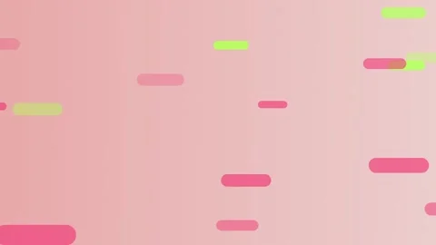 Rounded Line Background Video, Abstract Pink Motion Background Loop Stock Footage 232386687