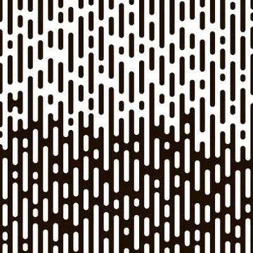 Rounded lines pattern Stock Illustration