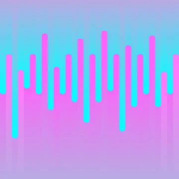 Rounded lines seamless pattern Stock Illustration