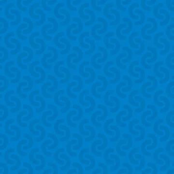 Rounded lines seamless vector pattern. Illustrazione stock