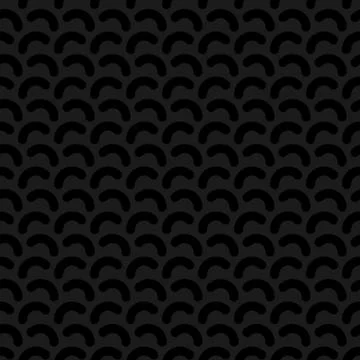 Rounded lines seamless vector pattern. Stock Illustration