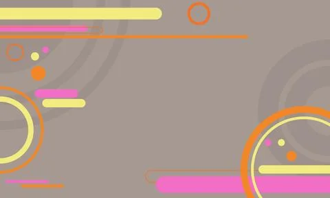 Rounded lines shape and circle lines background. Abstract background. 스톡 일러스트