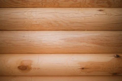 Rounded log as a background Stock Photos