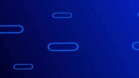 Rounded Neon Lines Motion Gradient Background Stock Footage 281390765