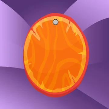 Rounded oval plank sign fixed and pinned on surface. Elliptical wood panel Illustrazione stock