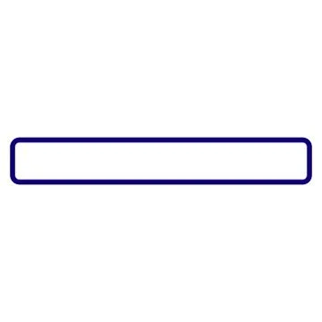 Rounded Rectangle Frame Template Illustrazione stock