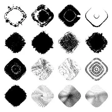 Rounded Rectangle Set イラスト素材
