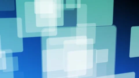 Rounded rectangles digital transformation 4k Stock Footage 159967343
