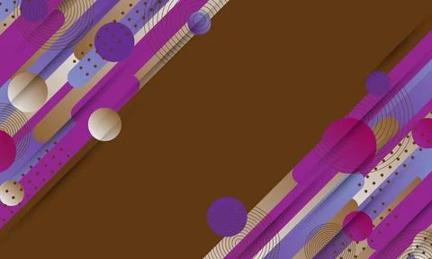 Rounded shape background. Stock Illustration