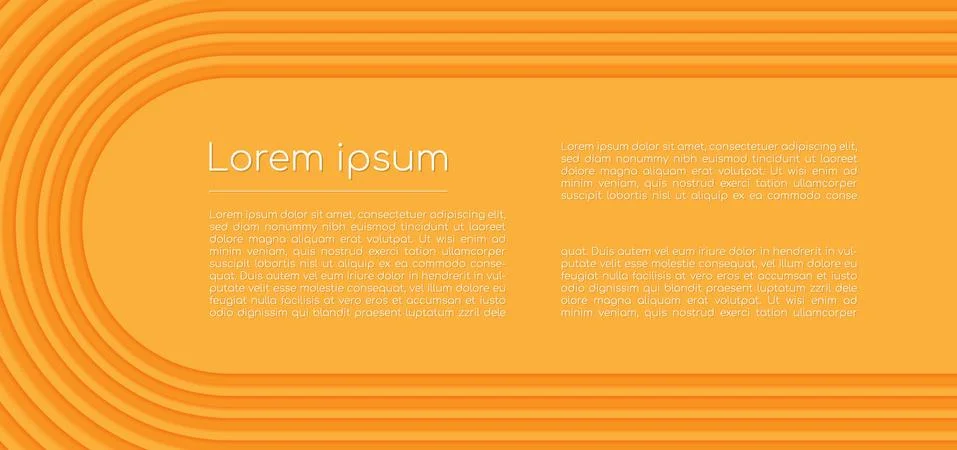 Rounded shape overlap layer concept space frame. Stock Illustration