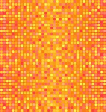 Rounded square pattern. Seamless vector Stock Illustration