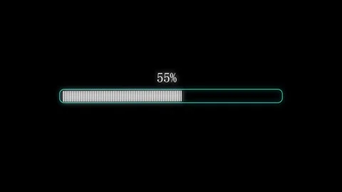 Rounding loading circle icon animation. Loading circle icon animation backg.. Stock Footage 331653656