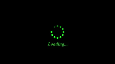 Rounding loading circle icon animation. Loading circle icon animation backg.. Video stock 332583214