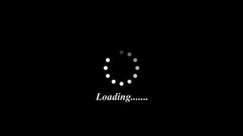 Rounding loading circle icon animation. Loading circle icon animation backg.. Stock Footage 332583221
