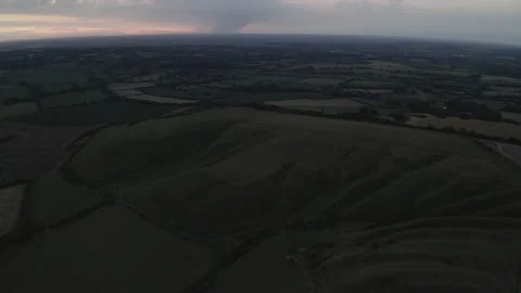 Roundway Down Iron Age Hill Fort 1 Stock Footage 236490833