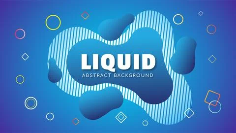 Rousing Colorful Abstract Liquid Background Design with Editable Text Style Illustrazione stock