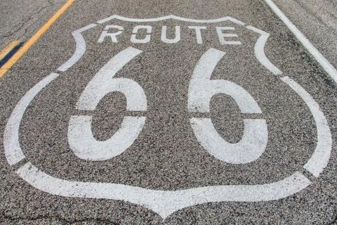 Route 66 Foto stock
