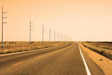 At Route 66 Stock Photos