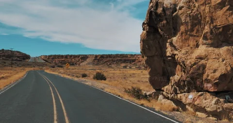 Route 66 Road Stock Footage 172118414