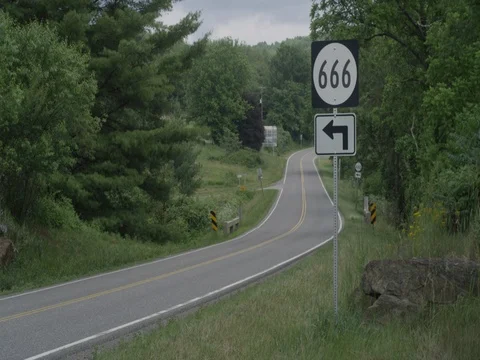 Route 666 Video stock 83670436