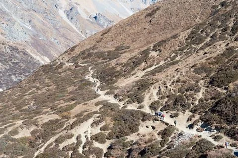 The route is the goal Stock Photos