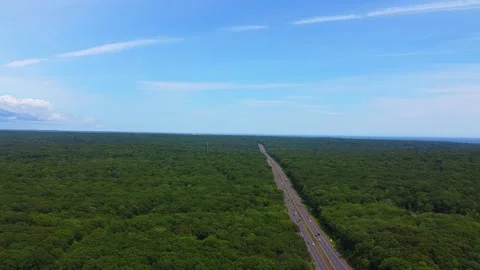 The route in an intro Video stock 246403187