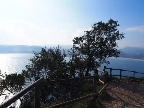 Route of the Lighthouse of the Horse. Stock Photos