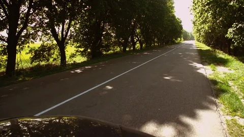 Route lights of a sun Stock Footage 90709302