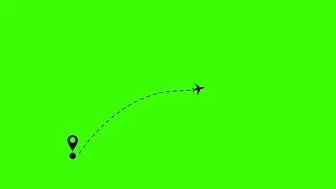 Animated Route Maps Stock Videos – Royalty-Free HD & 4K Videos