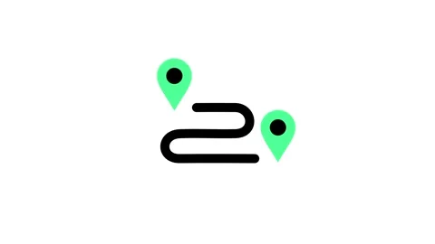 Route Mapping Stock Footage 335609484