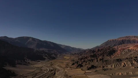 Route &amp; Mountains Stock Footage 116958932